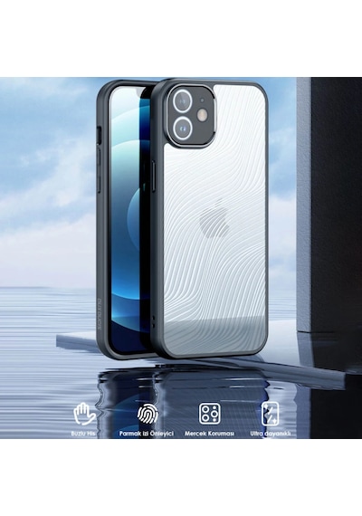 Dux Ducis İphone 12 Aimo Series Premium Buzlu Sert Pc-tpu Kılıf- 5775