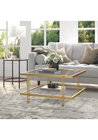 Dolores Gold Metal Orta Sehpa