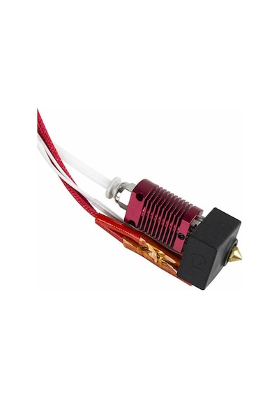 Koodmax 2 Adet CR10 Baskı Ekstrüzyon Kafası MK8 Isıtıcı Blok Silikon Kılıfı 3D Yazıcı
