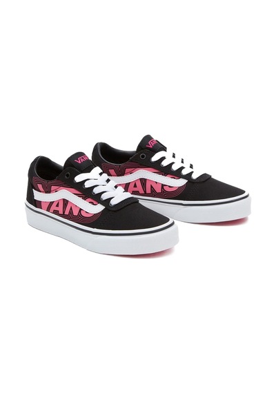 Vans Vn0a3qu1 Td Ward Slip-on Sneakers Çocuk Spor Ayakkabı Siyah