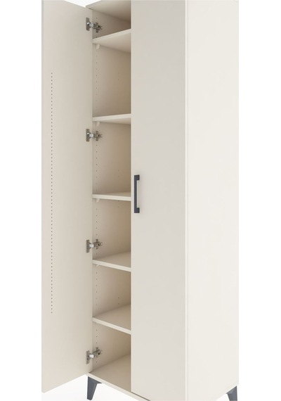 Hyperion Dolap 5 Raflı 2 Kapaklı 60x44x195 Aytaşı-aytaşı Aytaşı