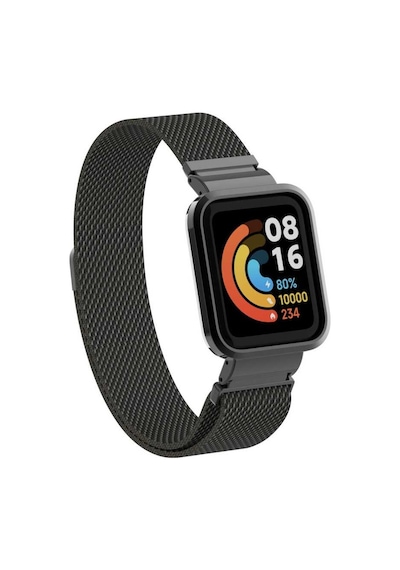 Mi Watch Lite Kordon Kasalı Milano Loop Metal Kordon