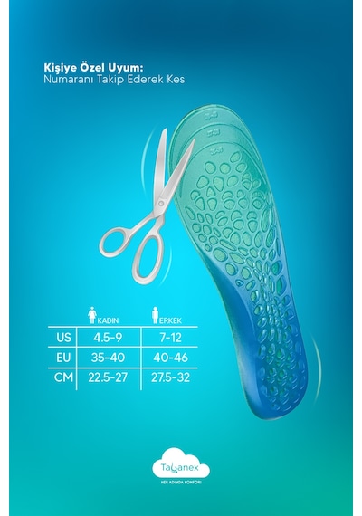 Tabanex Chilly Perforated Jel Tabanlık - Erkek