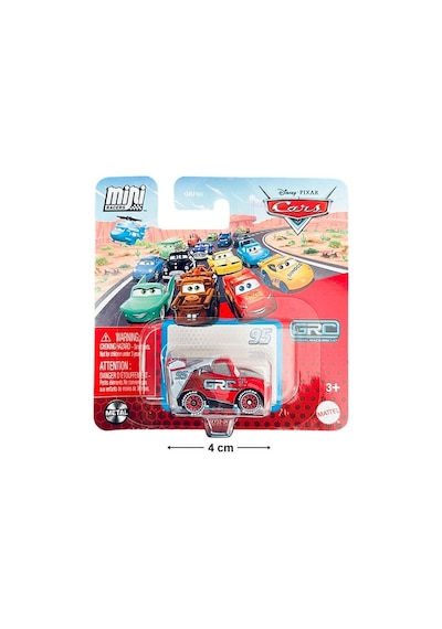 Disney Pixar Cars - Mini Racers - Grc Lightning Mcqueen Kırmızı