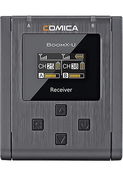 Comica Boomx-u U1 Mini Tekli Yaka Röportaj Mikrofonu