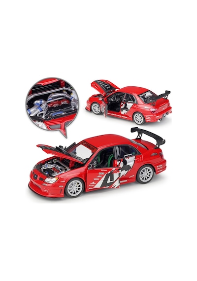 Subaru Impreza Performance Apr Model Araba - Welly 1/24 Ölçek