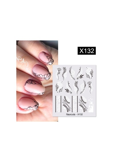 Su Transferli Nail Art Sticker X132 53622-8