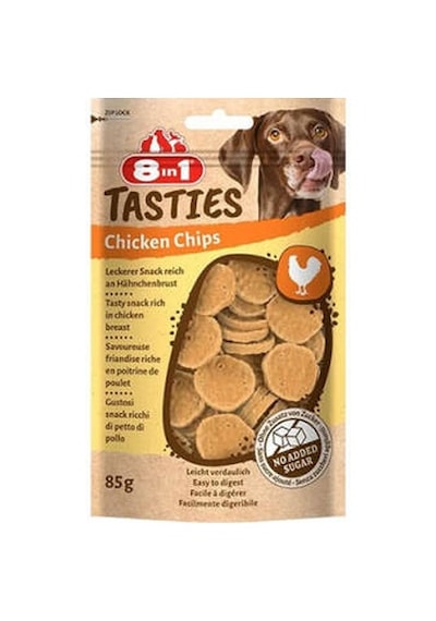 Tasties Chicken Chips Tavuk Cipsi Köpek Ödülü 85 Gr