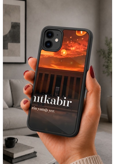 İphone 11 Uyumlu Anıtkabir Desenli Kamera Korumalı Darbelere Dayanıklı Kılıf 222-anıtkabir-iphone11