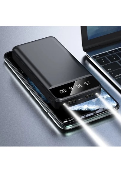 Power Bank 30000 Mah Harici Pil, Taşınabilir Şarj Cihazı 4434