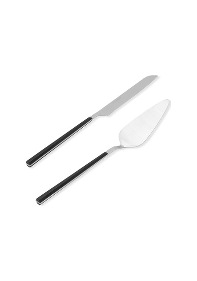 The Mia Salata Servis Seti Shadow Siyah Gümüş Ckb0251 Gümüş