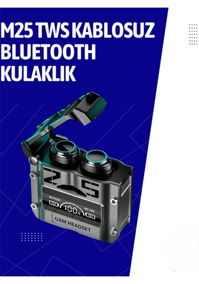Mikrofonlu Kulaklık Gürültü Engelleyici 180 Saat Kullanım Süresi Led Göstergeli - Diğer