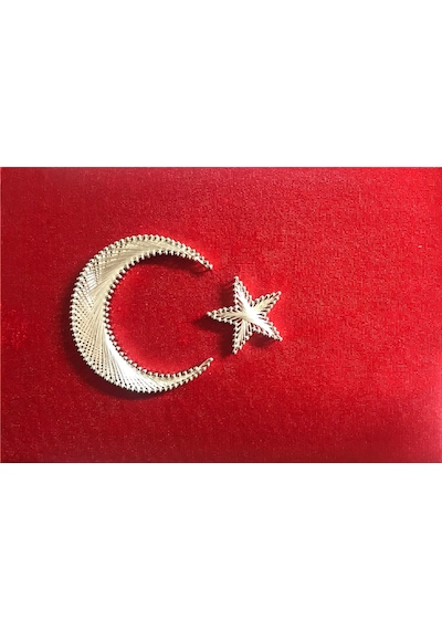 Kadife Kutulu Filografi Türk Bayrağı Tablo -2