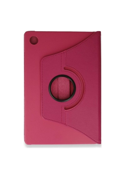 Northcity Samsung Galaxy Tab A9 Plus Kılıf 360 Tablet Deri Kılıf - Pembe