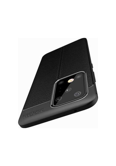 Samsung Uyumlu Galaxy S20 Ultra Kılıf Deri Tarzı Niss Silikon Case