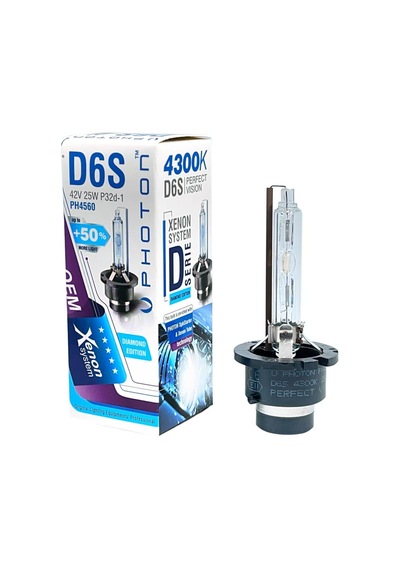 D6S 4300K +%50 Fazla Işık OEM Ampul