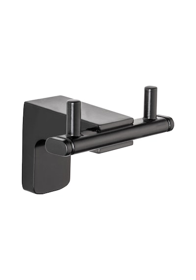 Premıum Ikılı Bornoz Askılık Mat Sıyah 71023-2m Renkli