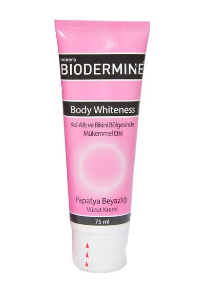 Biodermine Minera Papatya Beyazlığı Vücut Beyalatıcı Kremi 75 ML
