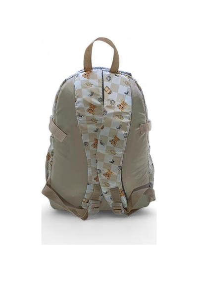 Baginn Damalı Desen Sırt Çantası İlköğretim Okul Çantası 001