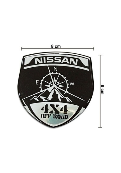 Nissan Xtrail 4X4 4Wd 3D Sticker