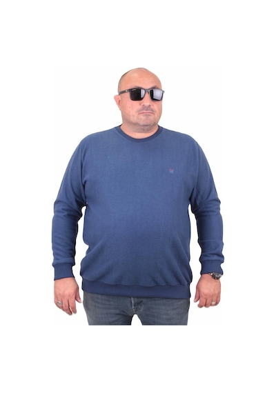 Moc Grande Mocgrande Büyük Beden Selanik Classic Sweat 23200 Marin-Marin Lacivert