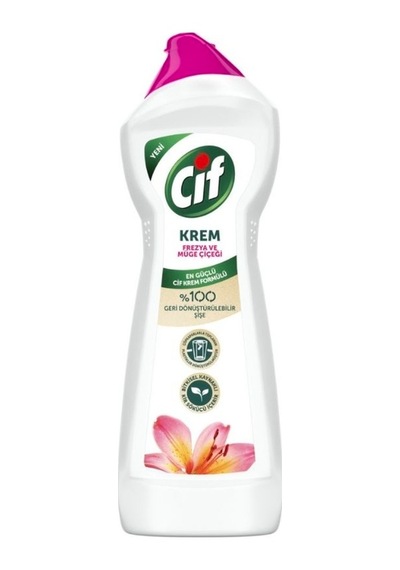 Cif Krem Yüzey Temizleyici Frezya ve Müge Çiçeği 750 ML