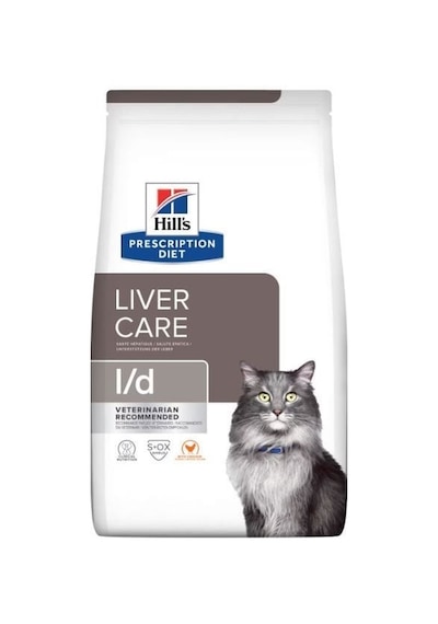 Hill's Liver Care L/D Yetişkin Kedi Maması 1500 G