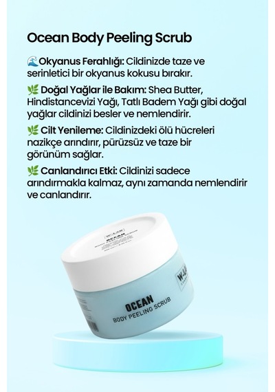 W-Lab Cosmetics Ocean Body Peeling Scrub 250 Ml