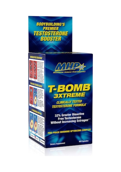 Maximum Human Mhp T-bomb Testosterone Testo Booster 3xtreme 168 Kapsül
