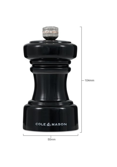 Ayrex Cole & Mason Hoxton Parlak Siyah Tuz Değirmeni 104mm Diğer