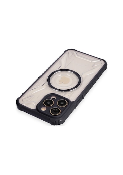 Apple iPhone Uyumlu  13 Pro Uyumlu Kılıf Prag Magneticsafe Kapak - Siyah