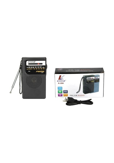 Mini Cep Radyosu Am Fm Taşınabilir Hoparlör Kulaklık Girişli Teleskopik Anten 3 Band