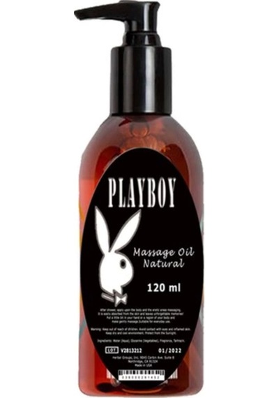 Playboy Mucizevi 120ml Masaj Yağı Naturel Aromaterapi / Mucizevi Natural Massage Oil 120ml