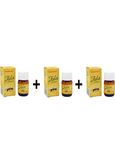 3 Adet Tala Karınca Yumurtası Yağı 20 ML
