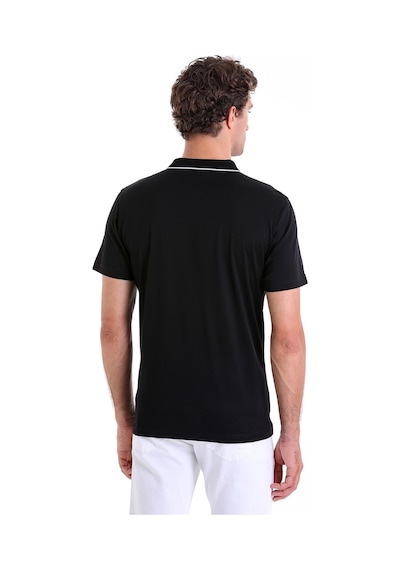 Hatemoğlu Siyah Regular Fit Düz 100% Pamuk Polo Yaka Tişört Siyah Hatemoğlu Siyah Regular Fit Düz 100% Pamuk Polo Yaka Tişört Siyah