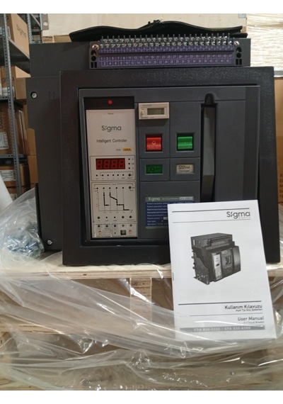 Sigma Termik Manyetik Şalter 4 Kutuplu - Sfa1600h4 1600a Açık Tip Güç Şalteri
