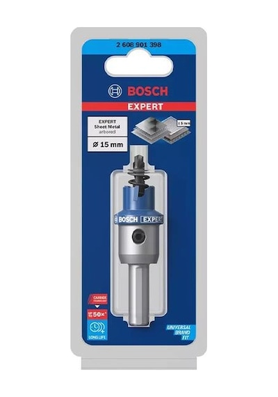 Bosch Expert 15 Mm Elmaslı İnox Panç Adaptörlü 2608901398