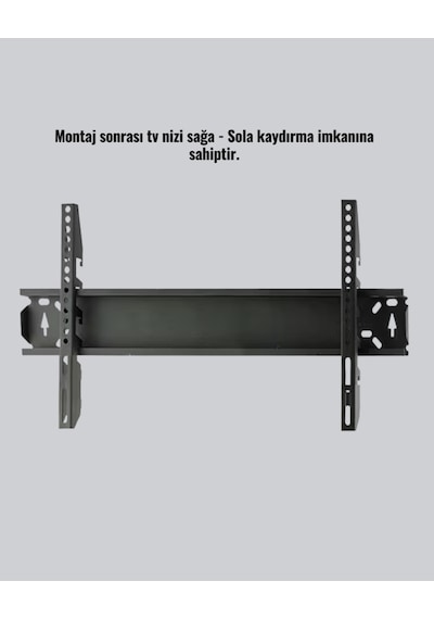 32-65 İnç Lcd Led Tv Askı Aparatı 75 Kg Taşıma Güçlendirilmiş Çelik