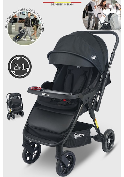 Baby Home 900 X3 Çift Yönlü Bebek Arabası