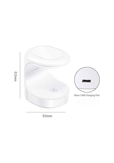 Kalıcı Oje Kurutucu Mini Uv Işınlı Taşınabilir Hızlı Ve Pratik Oje Kurutucu