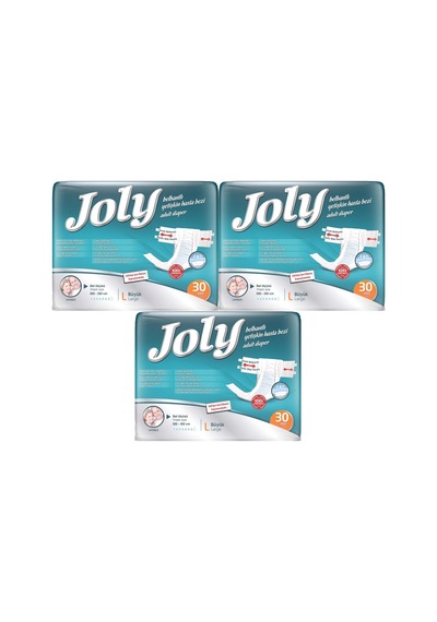 Joly Yetişkin Bezi Bel Bantlı L - Büyük - Large 90 Adet