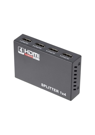 Pm-12081 4 Port Hdmı Splitter Dağıtıcı 1.4v 1080p 4kx2k Hdmı Görüntü Ve Ses Kaynağını Aynı Anda 4 Fa