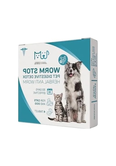 Kedi Ve Köpekler İçin Bitkisel İç Parazit Tableti - 30 Gün Etkili