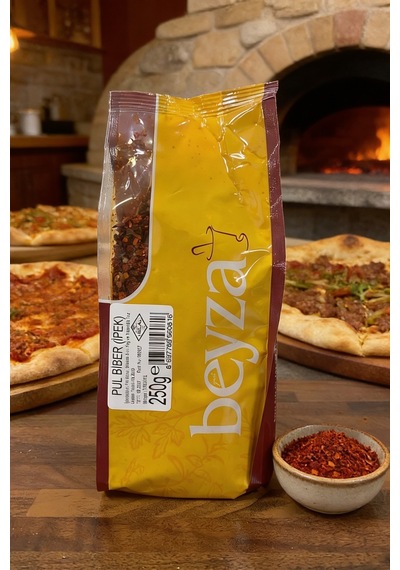 Yedibeyza Kırmızı Pul Biber 250 Gr Aromatik İri Taneli Baharat Yemek Sos Ve Mezeler İçin