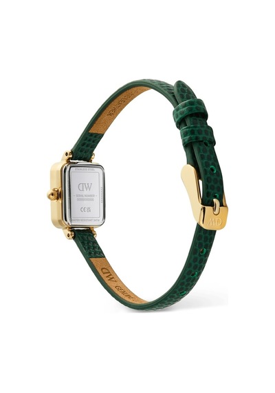 Daniel Wellington Quadro Mini Green Lizard Warwick Gold Dw00600958 Kadın Kol Saati Altın