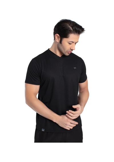 Crozwise 7136-10 Kare Petekli V Yaka Erkek Spor T-Shirt
