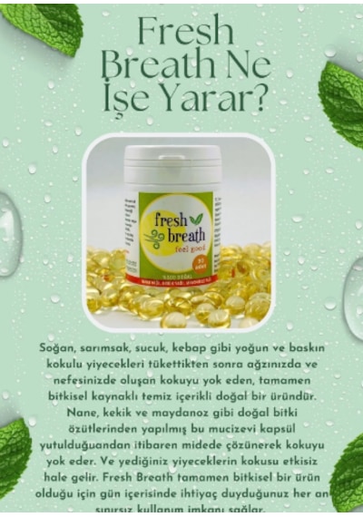 Fresh Breath Ağız Kokusu Önleyici Nefes Temizleyici 10 x 25'li