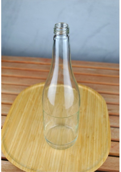1 Adet Uzun Şeffaf Cam Sürahi Limonata, Süt, Ayran, Su Ve Meşrubat Şişesi Sızdırmaz Kapaklı Şişe - Siyah