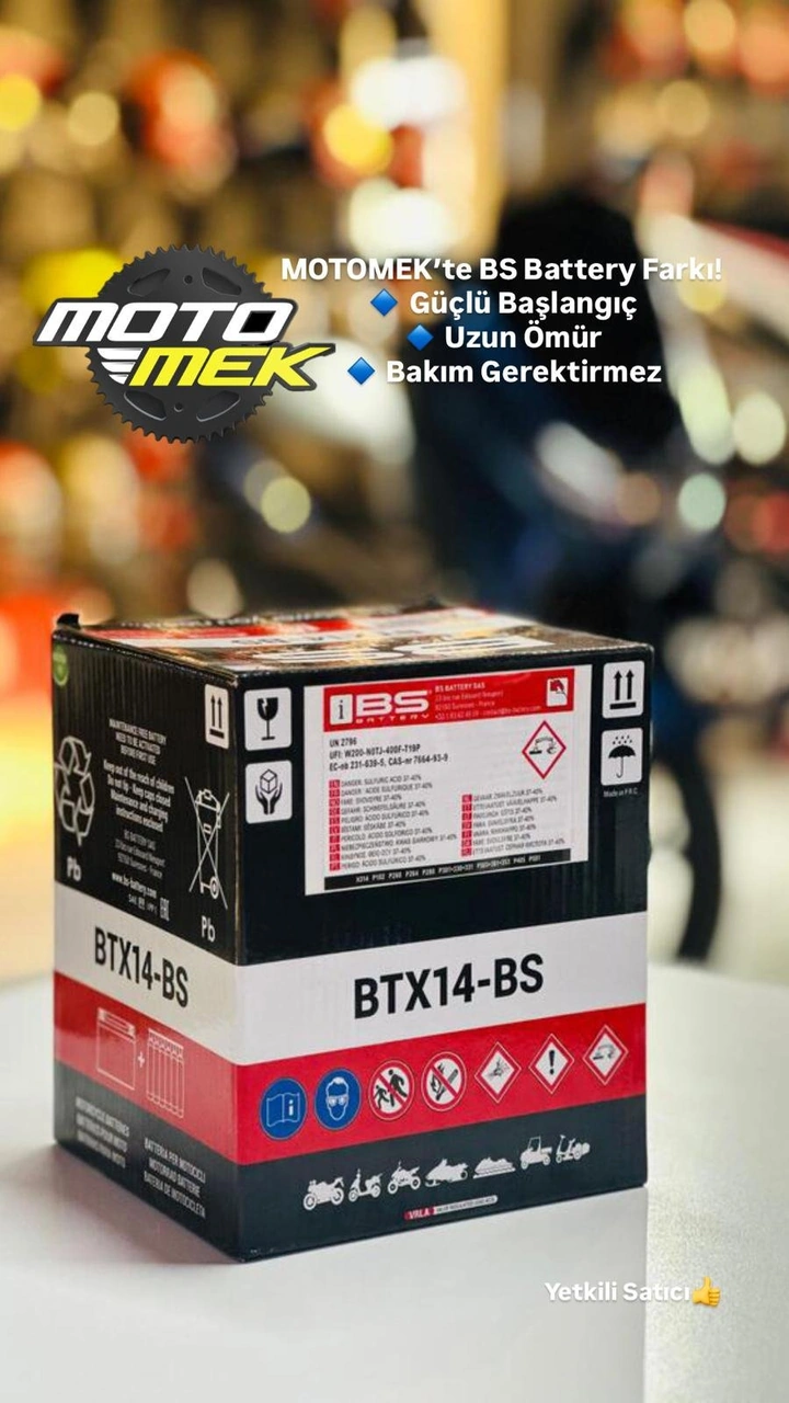 Pıaggıo X9 500 Evolution Bs Battery Btx14-bs Motosiklet Aküsü Ytx14