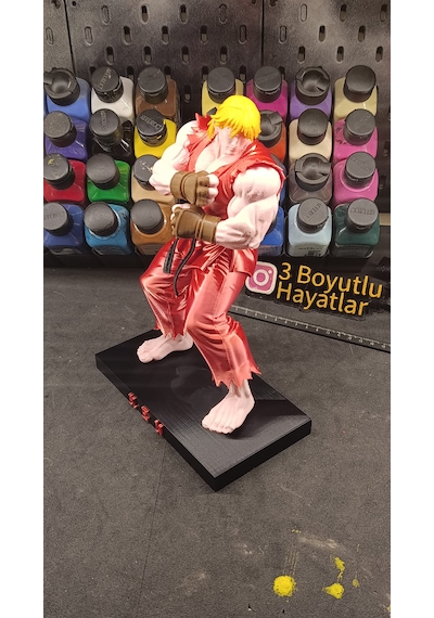 Street Fighter İkonik Dövüşçüsü Ken 20cm